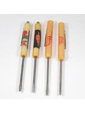 VTG Lot Advertising Mini Pocket Screwdriver GE Center Hardware Omaha Ready Tool